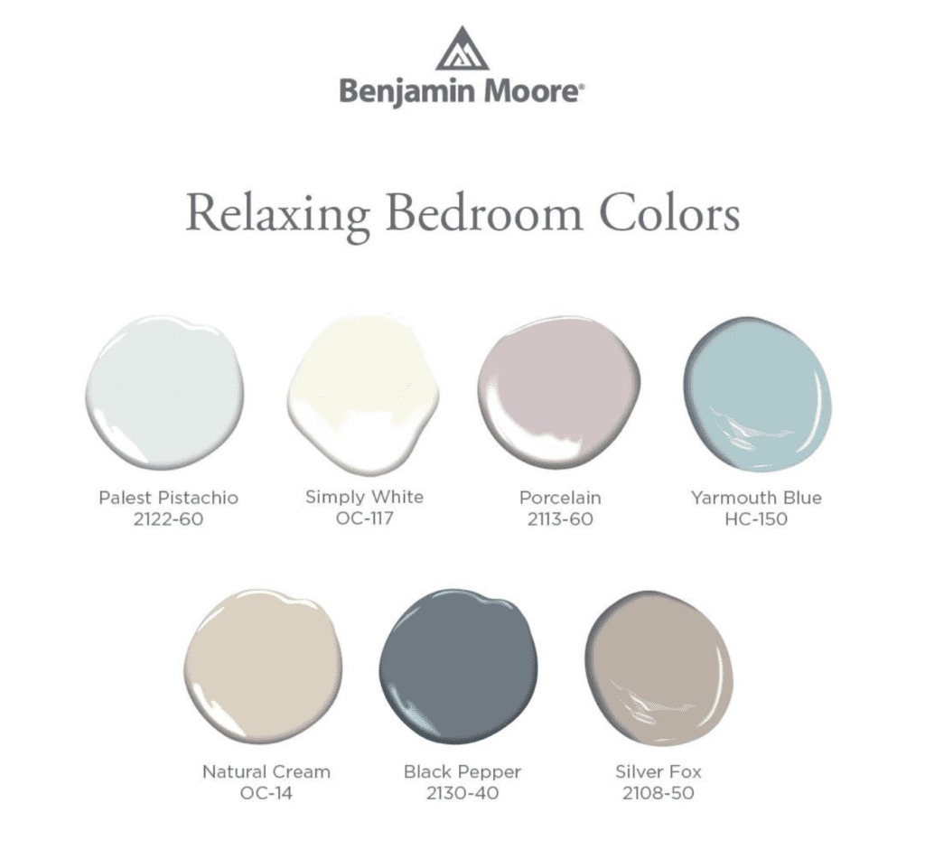 Relaxing Bedroom Colors